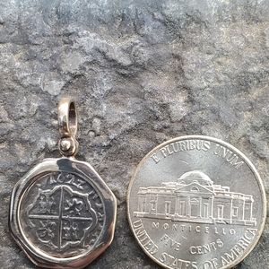 COPY - ATOCHA SILVER COIN PENDANT